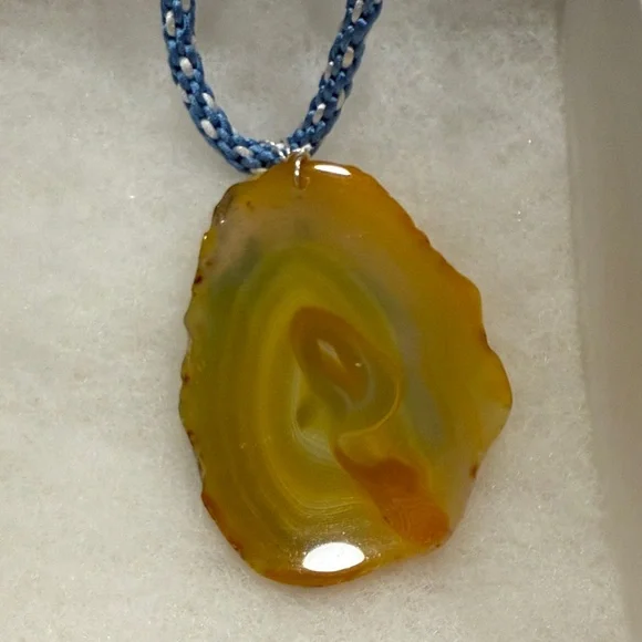 Blue Horse Pendant Necklace - Picture 3 of 3